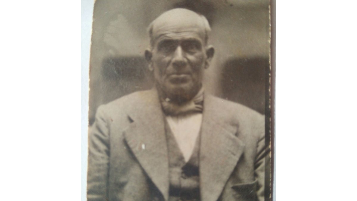 El maestro de obras almeriense, Antonio Quesada Gallurt, en una foto de madurez.