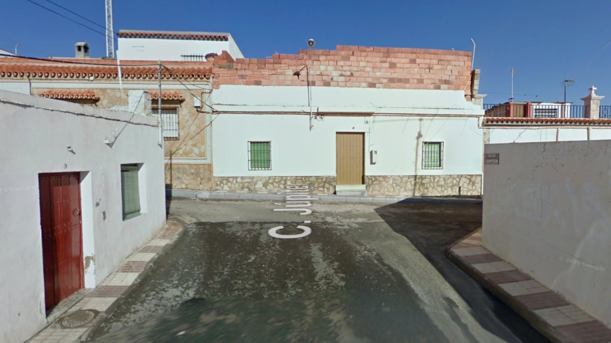 La calle Júpiter desemboca en la calle Marte donde se produjo el suceso.