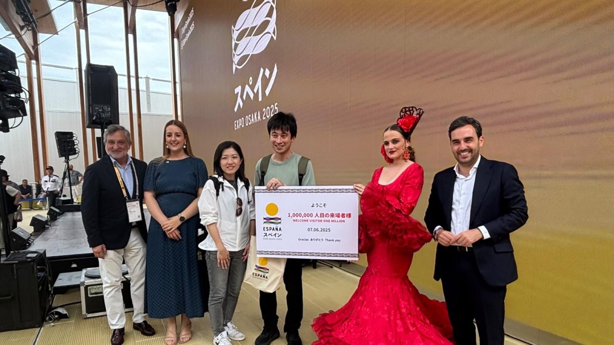 ‘Las Jornadas Almería en Osaka’ coinciden con un hito histórico para el pabellón español en la Expo Universal: la llegada del visitante 1 millón.
