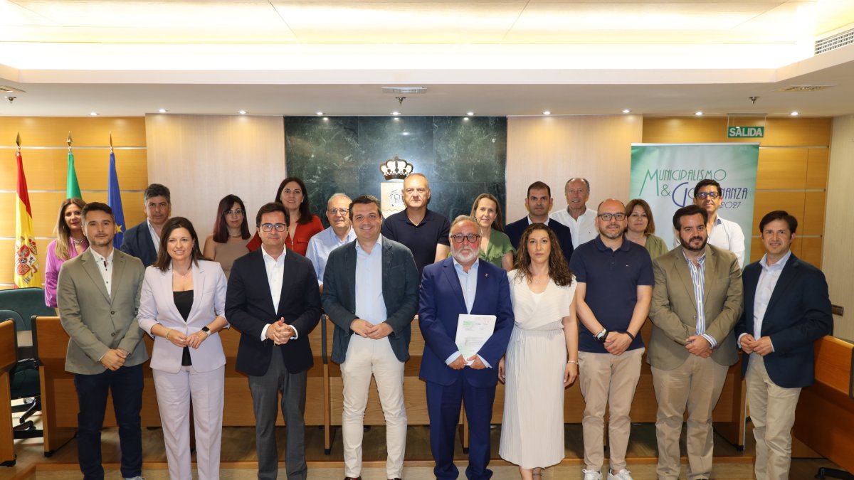 Comisión de la Federación Andaluza de Municipios y Provincias en El Ejido