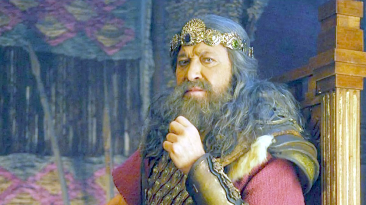 Imagen alegórica del rey Saúl, el primer monarca hebreo en el Viejo Testamento.