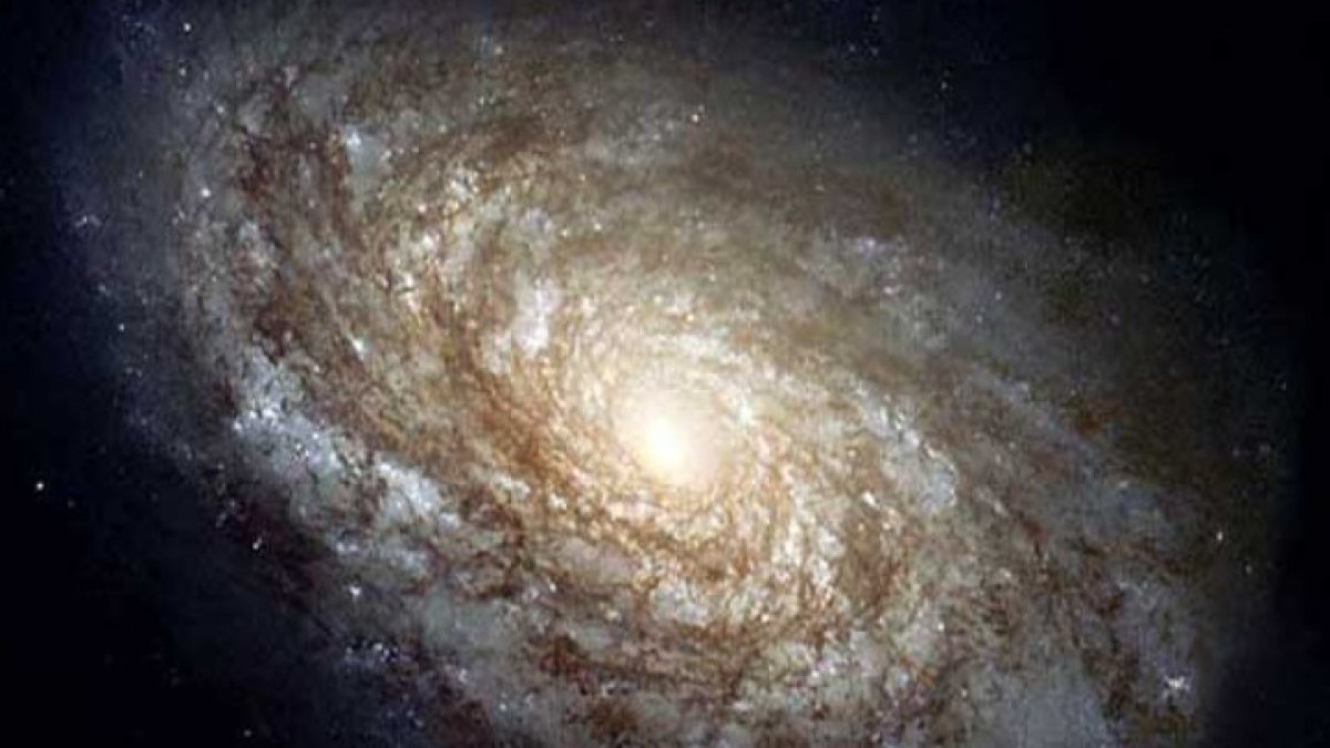 Imagen de archivo de una galaxia.