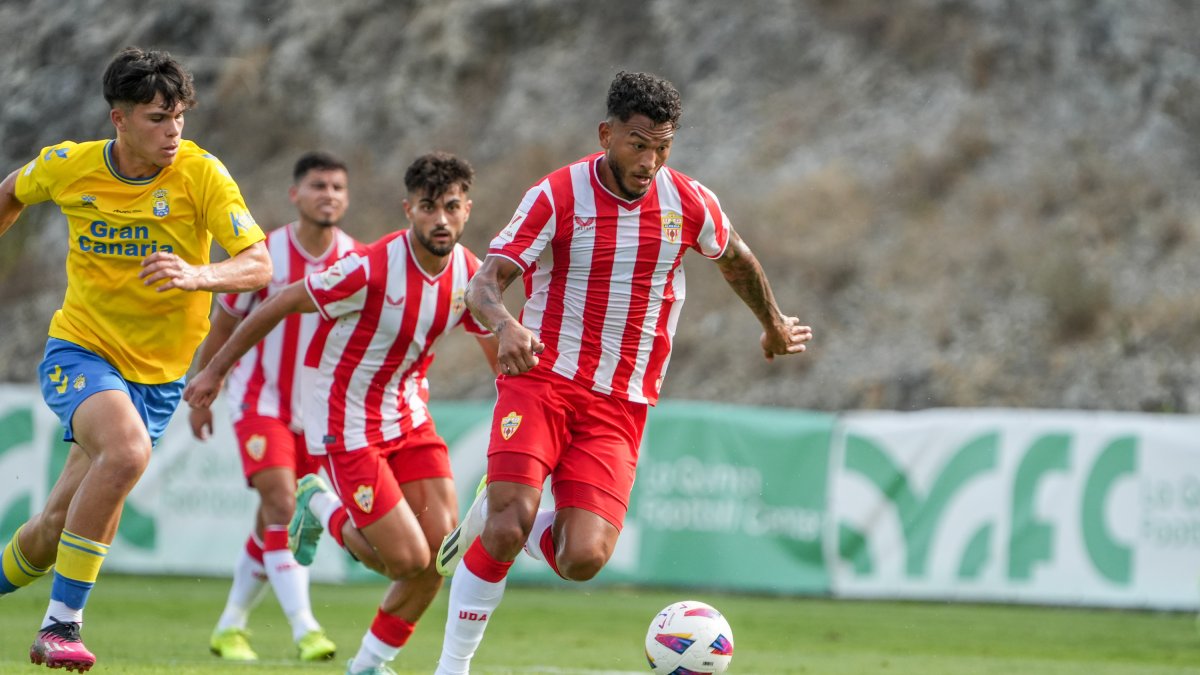Luis Suárez era solo una de las estrellas en el Almería de Vicente Moreno.