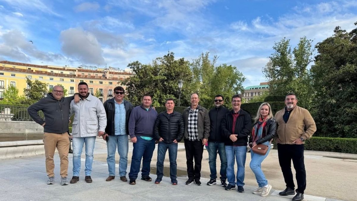 Visita delegación Brasil.