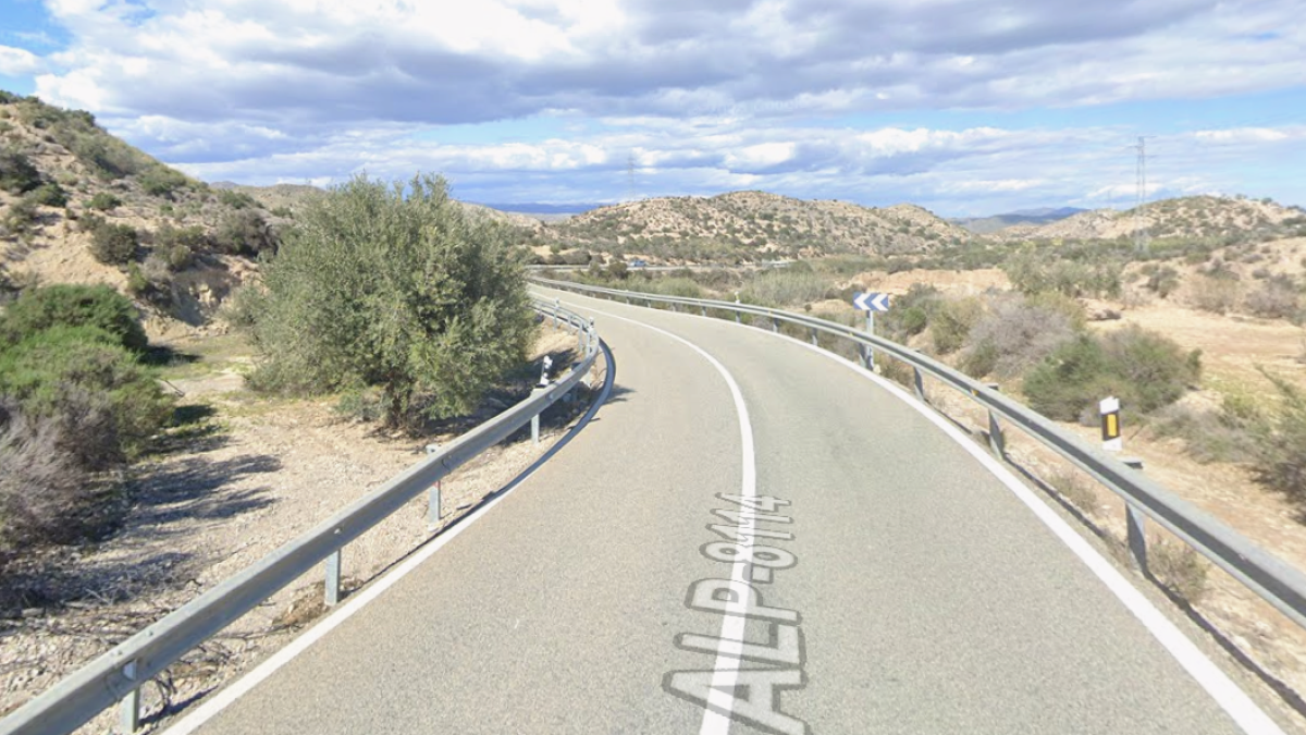 Carretera en la que ha fallecido el conductor del camión
