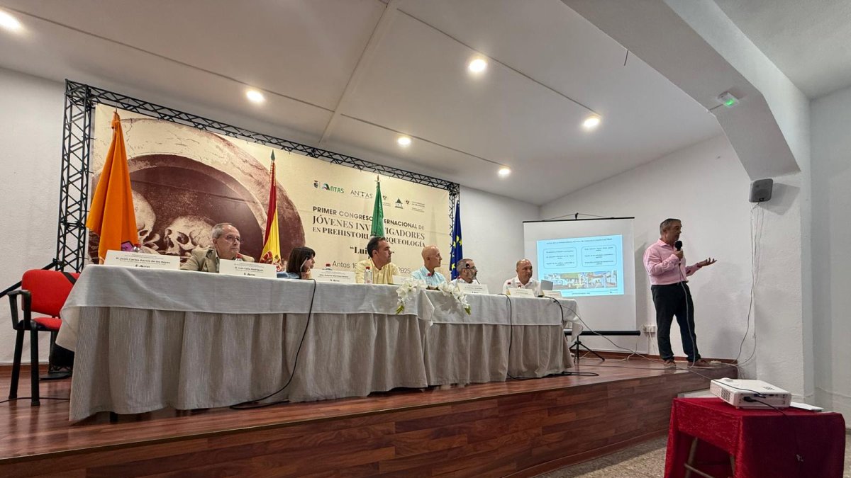 Acto celebrado en Antas este miércoles.