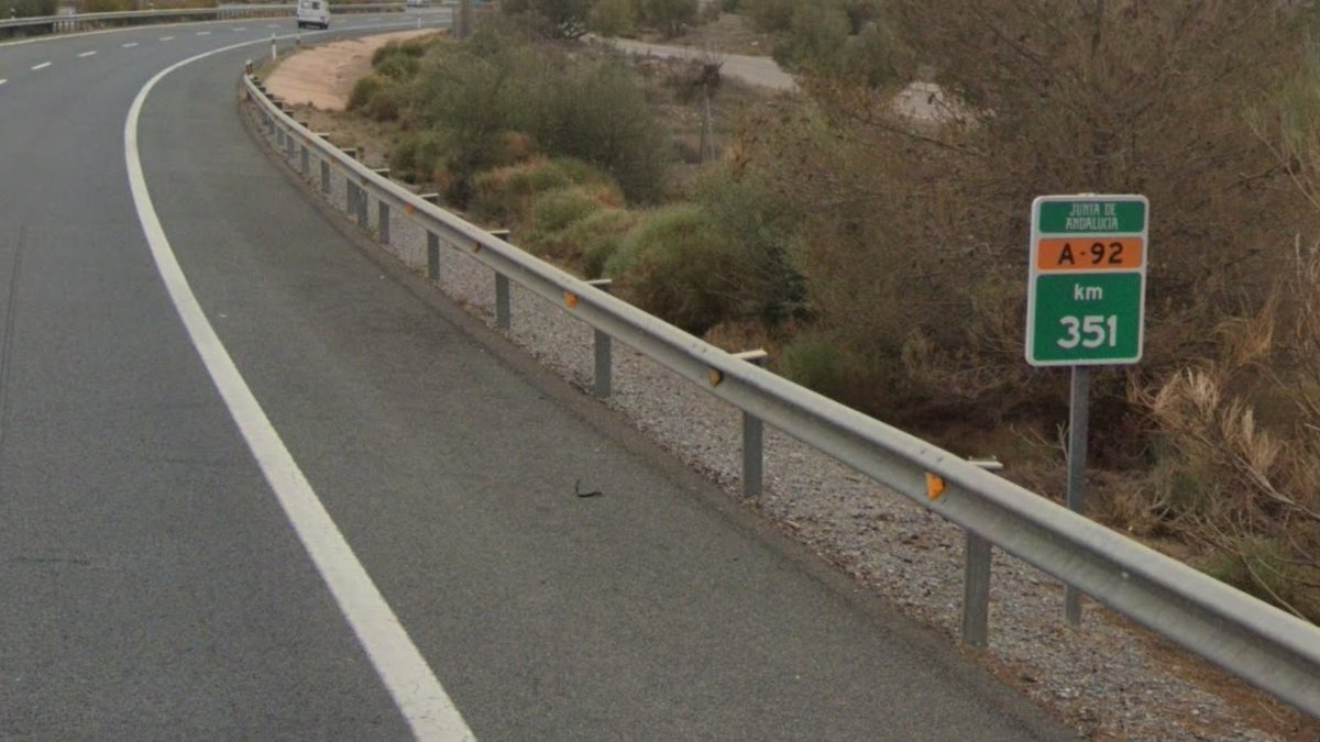 KM 351 de la A-92.