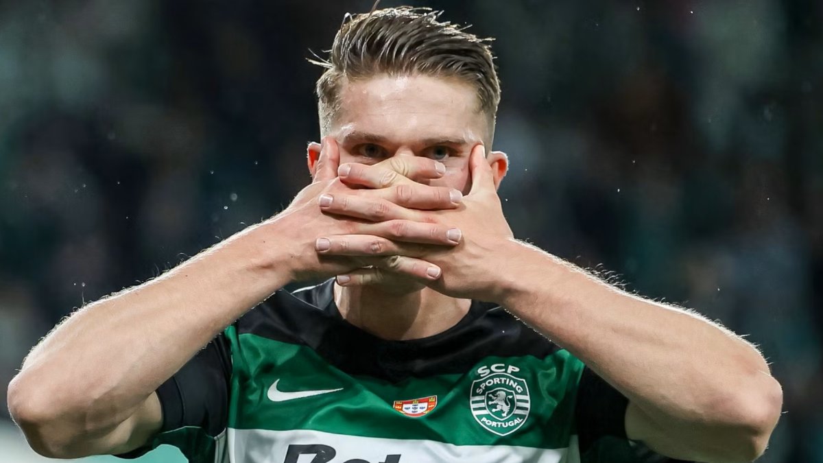 El delantero sueco está decidido a marcharse del Sporting Club en esta ventana de verano y fuerza para conseguirlo.