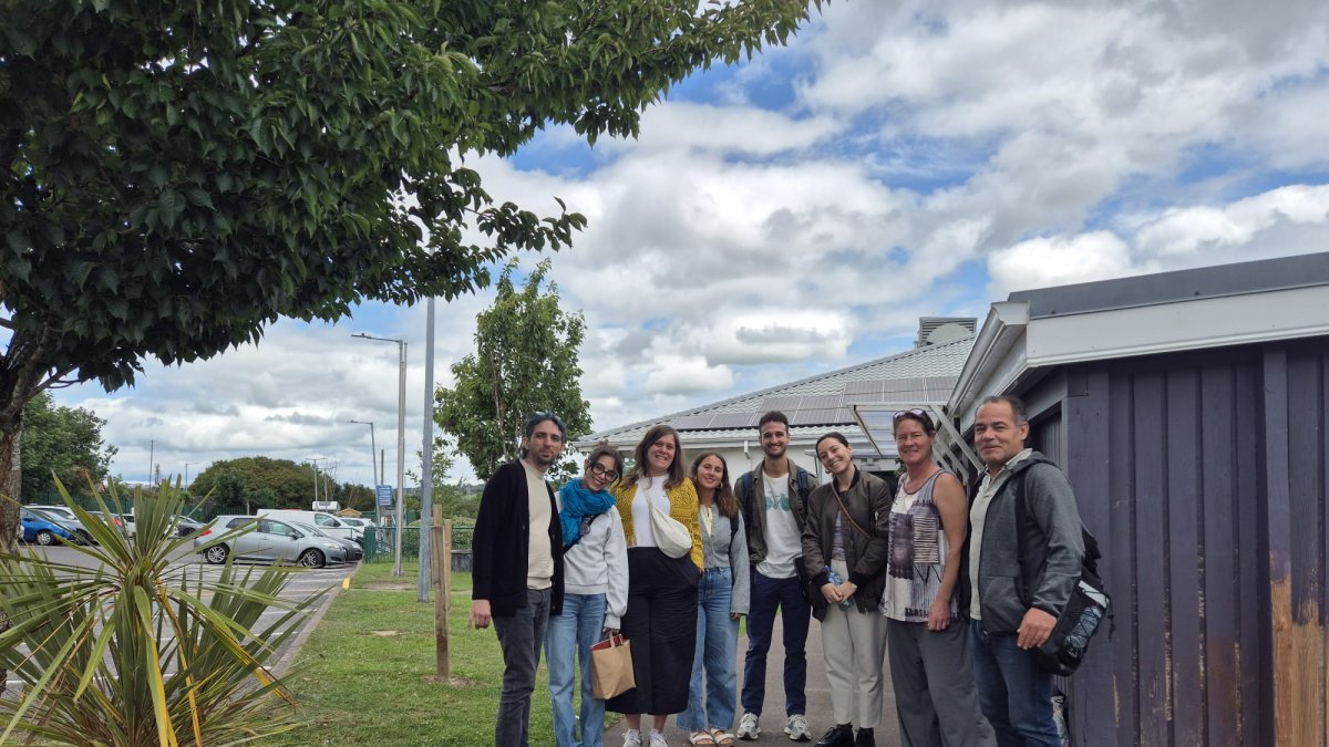 Los jóvenes purcheneros en Cork (Irlanda).