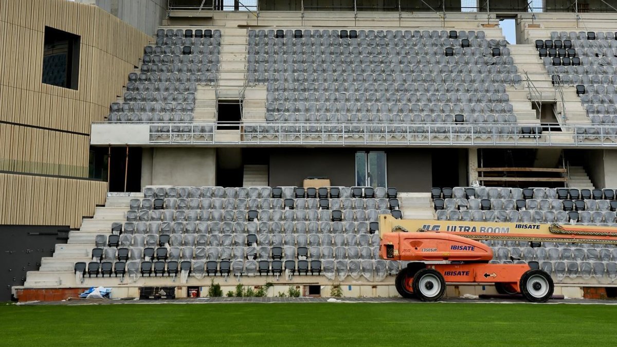 Las obras siguen a toda velocidad para llegar al inicio de LaLiga.