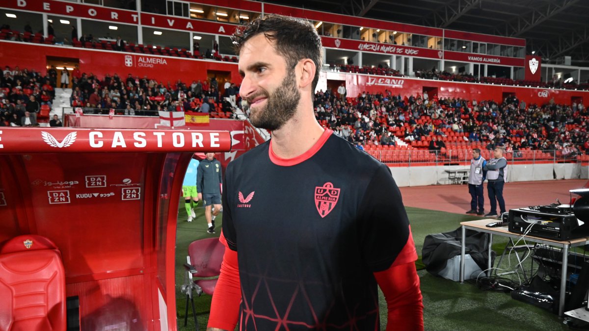 Dejará huella el día que se marche del Almería.