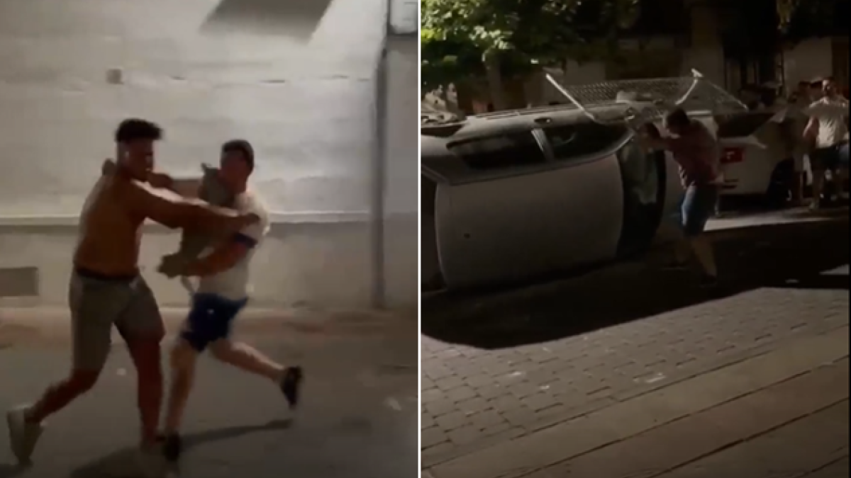 Dos momentos de los vídeos de Vélez-Blanco.