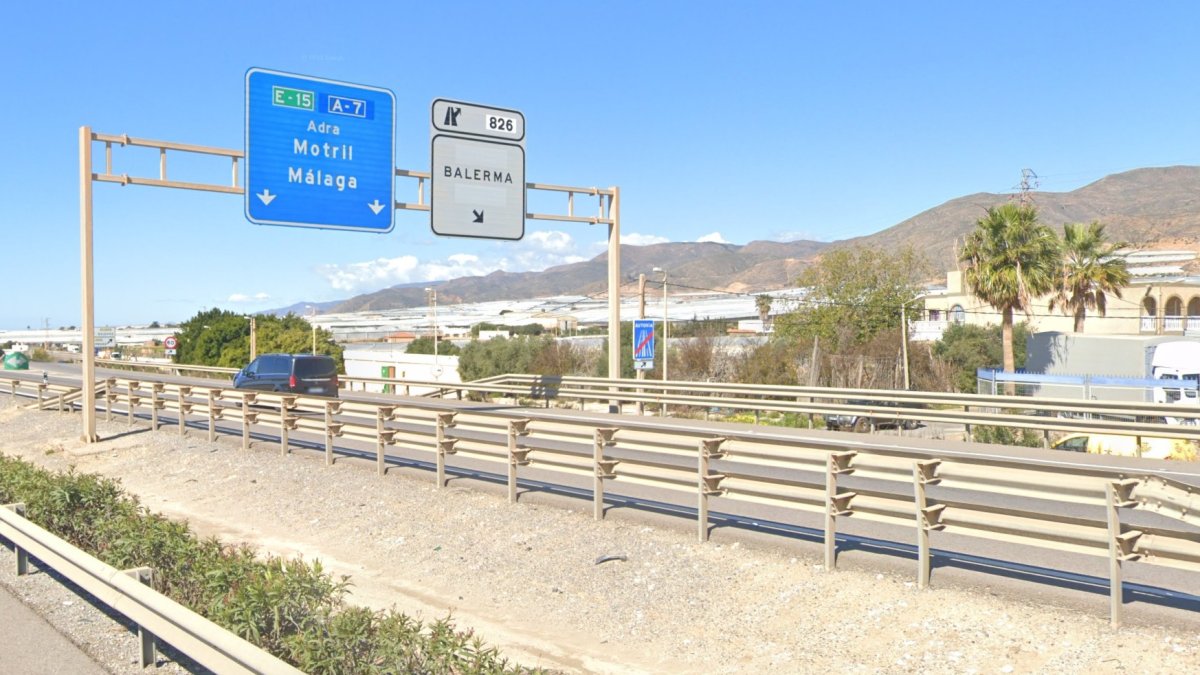 Salida 826 de la A-7.