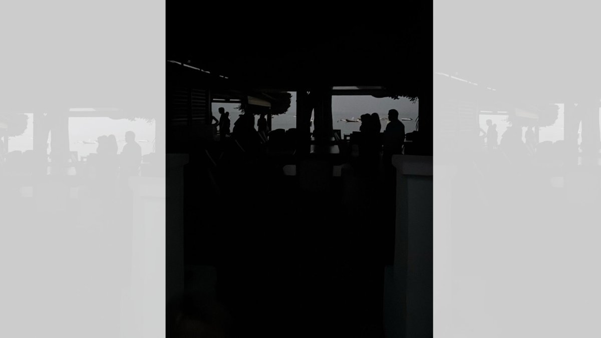 Sin luz en Agua Amarga.