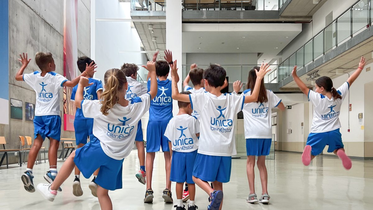 Participantes en la escuela de verano.