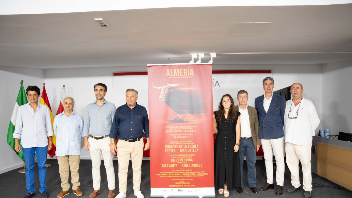 Presentación de la Feria Taurina de Almería.