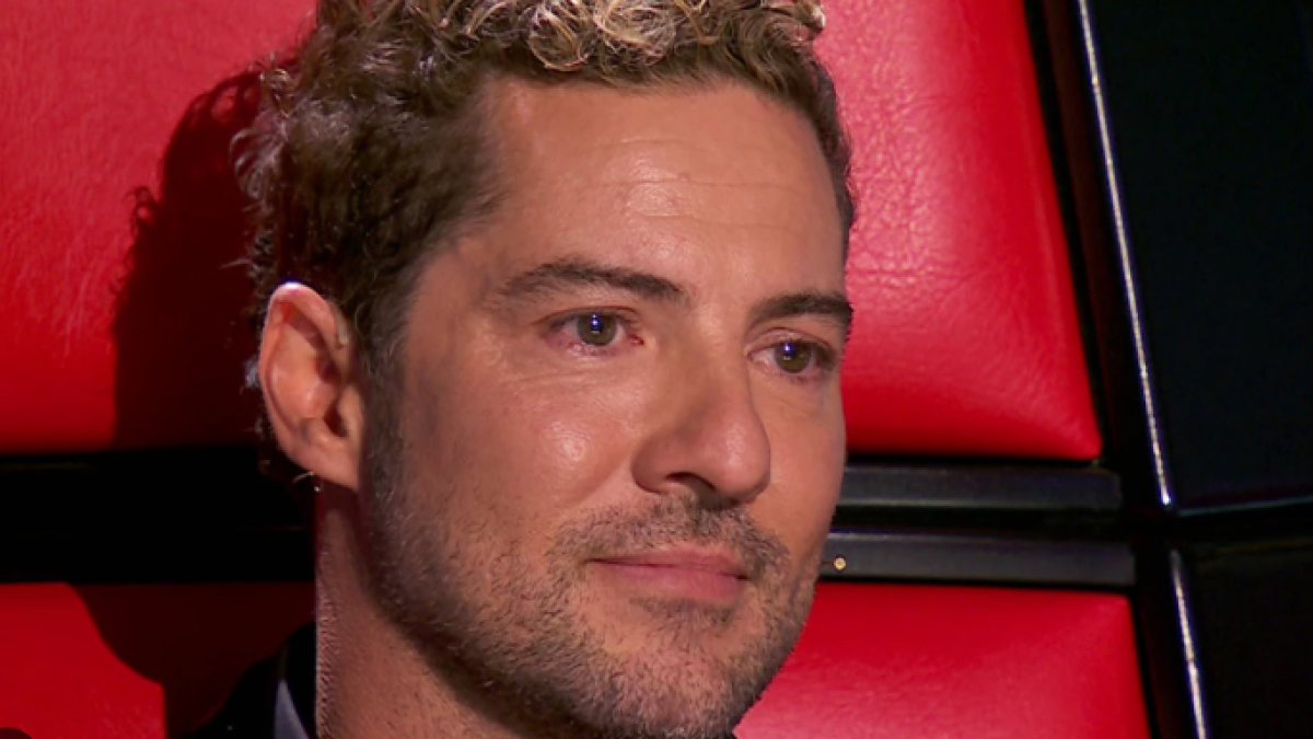 Bisbal, emocionado en La Voz Kids