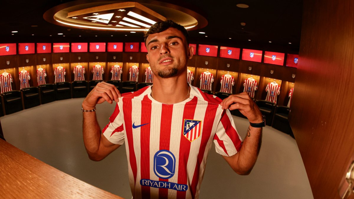 Marc Pubill ya ha subido las primeras imágenes como futbolista del Atlético de Madrid.