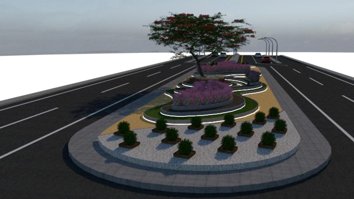 Un diseño paisajístico sostenible y moderno para una de las vías con más tráfico de Almería.