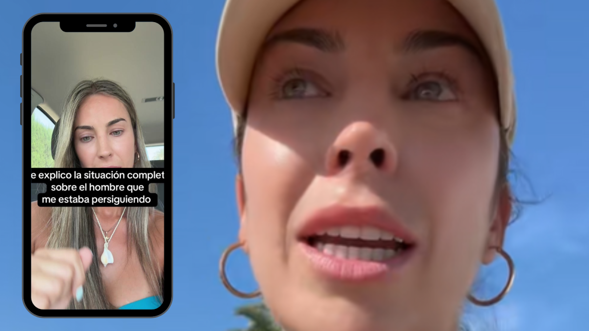 Cristina Castro, influencer, denuncia un caso de acoso en Mojácar.