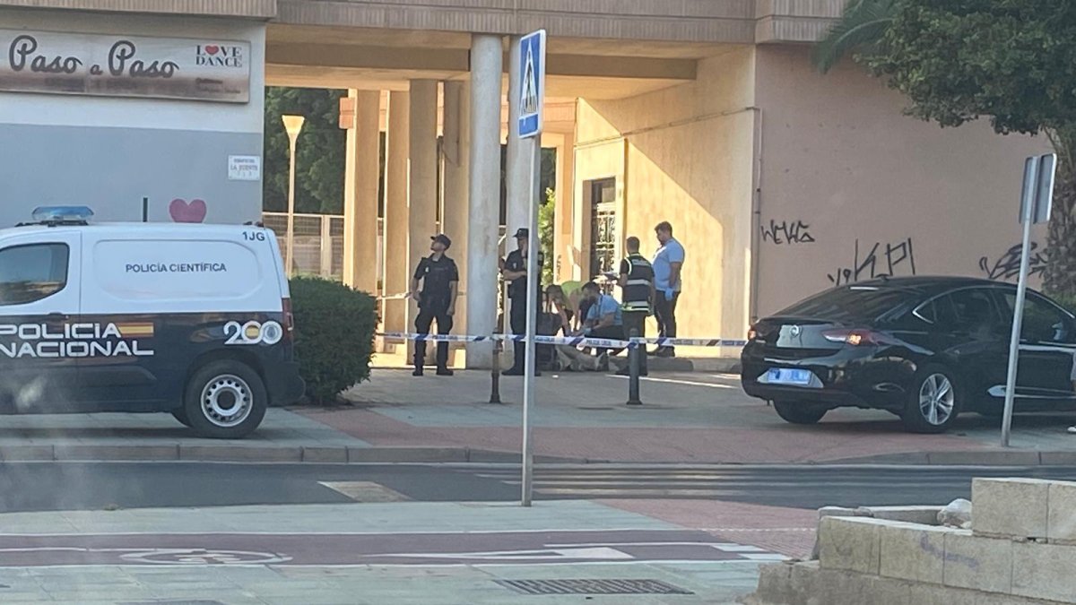 Suceso, muerte en plena calle