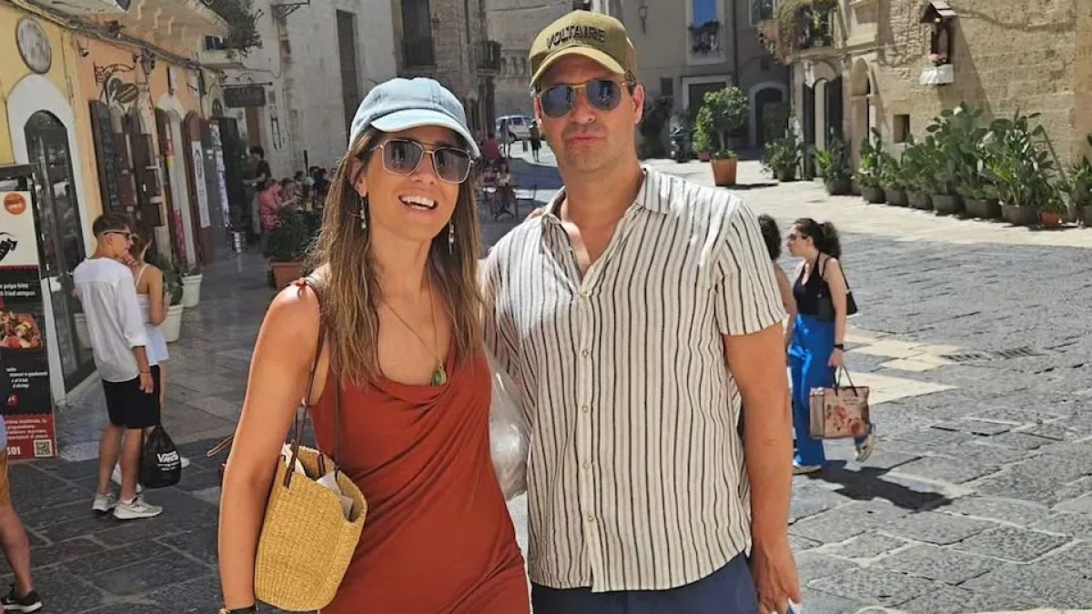 Isabel Jiménez y su expareja Alex Cruz