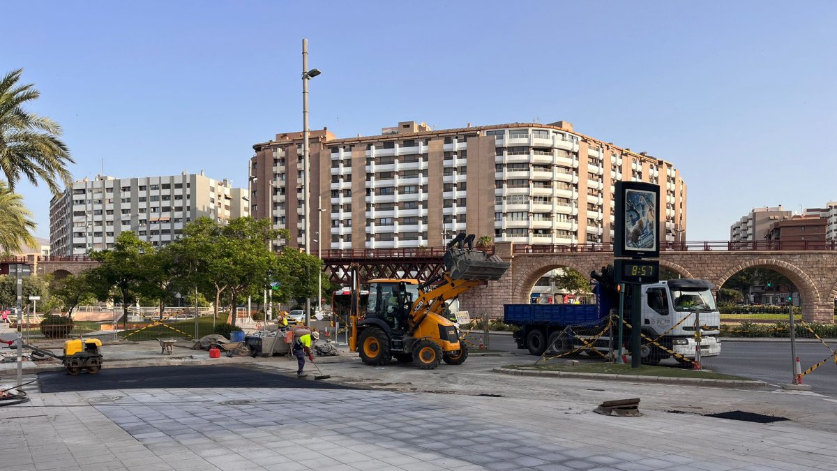 Finalización de las obras del colector de la Avenida Cabo de Gata