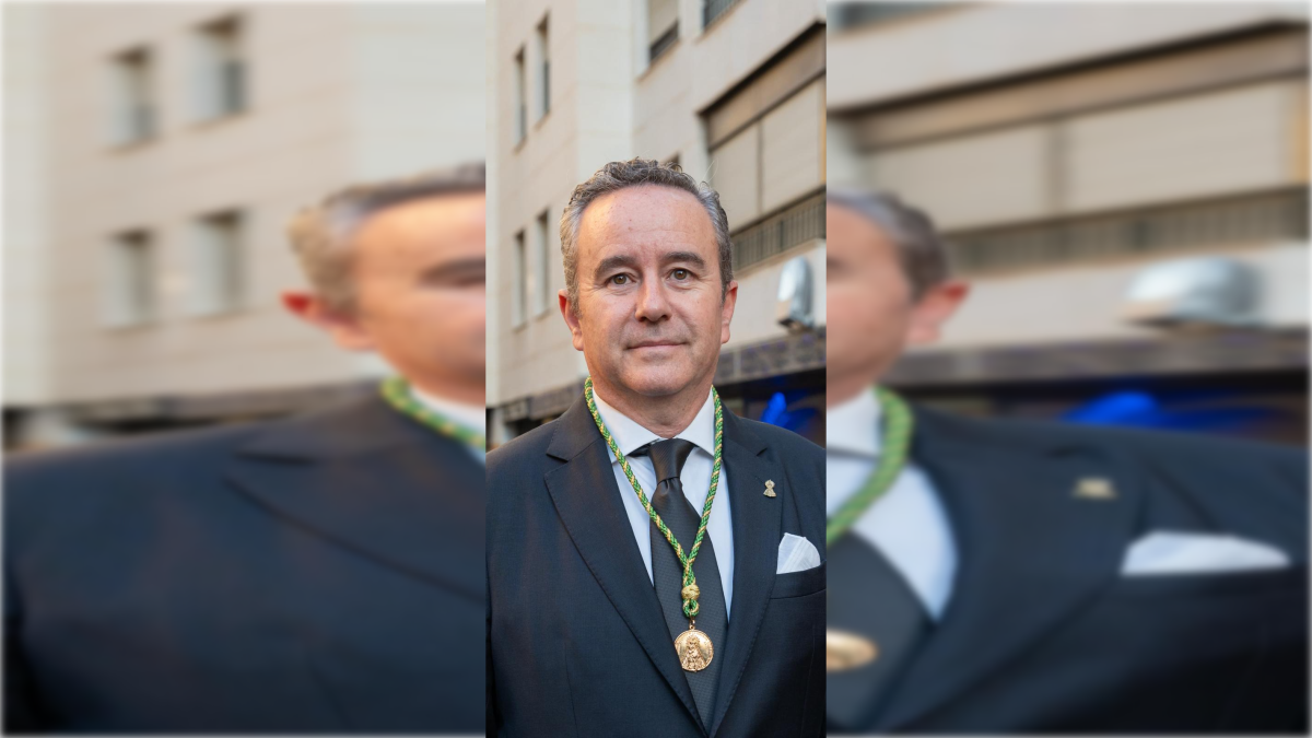 Jorge Juan Fernández Compán, hermano mayor de la Virgen del Mar.