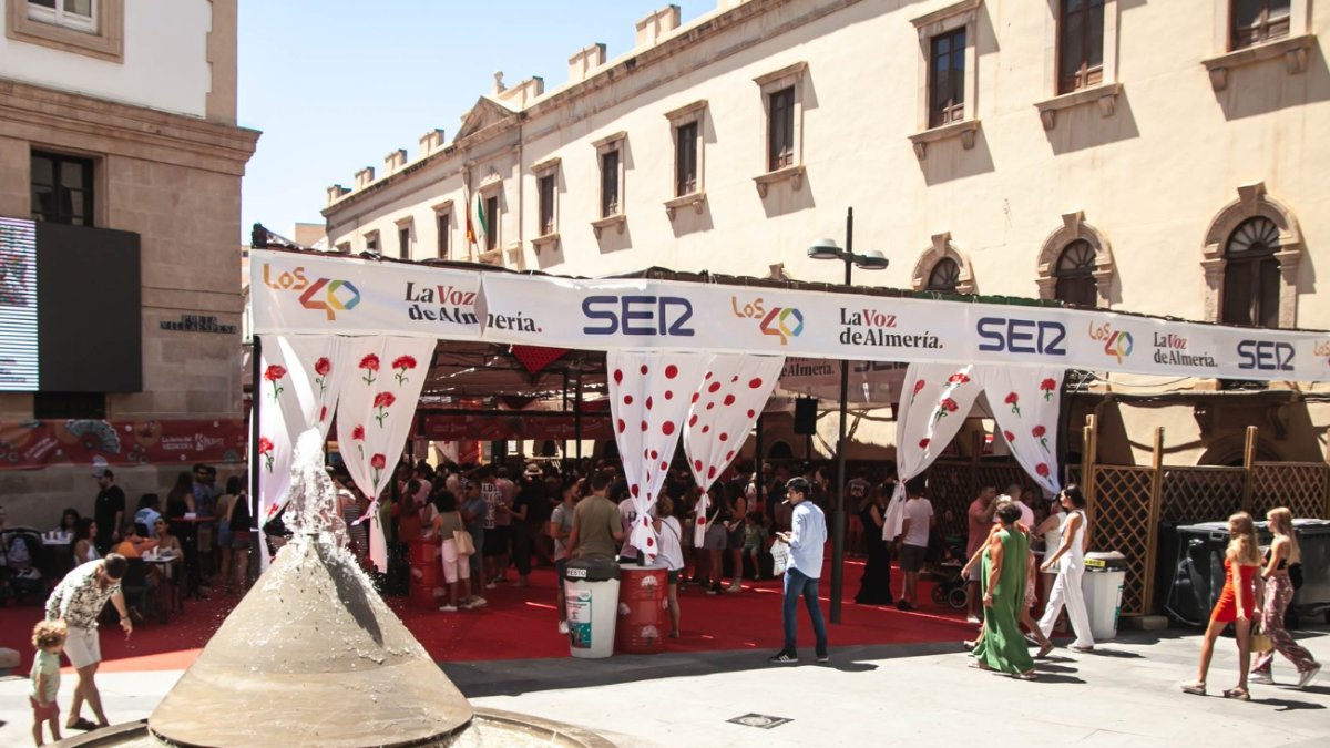 El ambigú de Kuver durante la Feria de Almería.