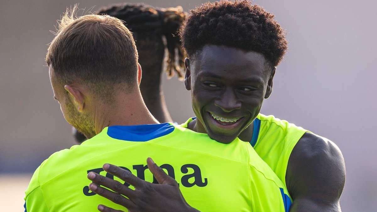 Coba da Costa es feliz en el Getafe donde lanzará su carrera deportiva.