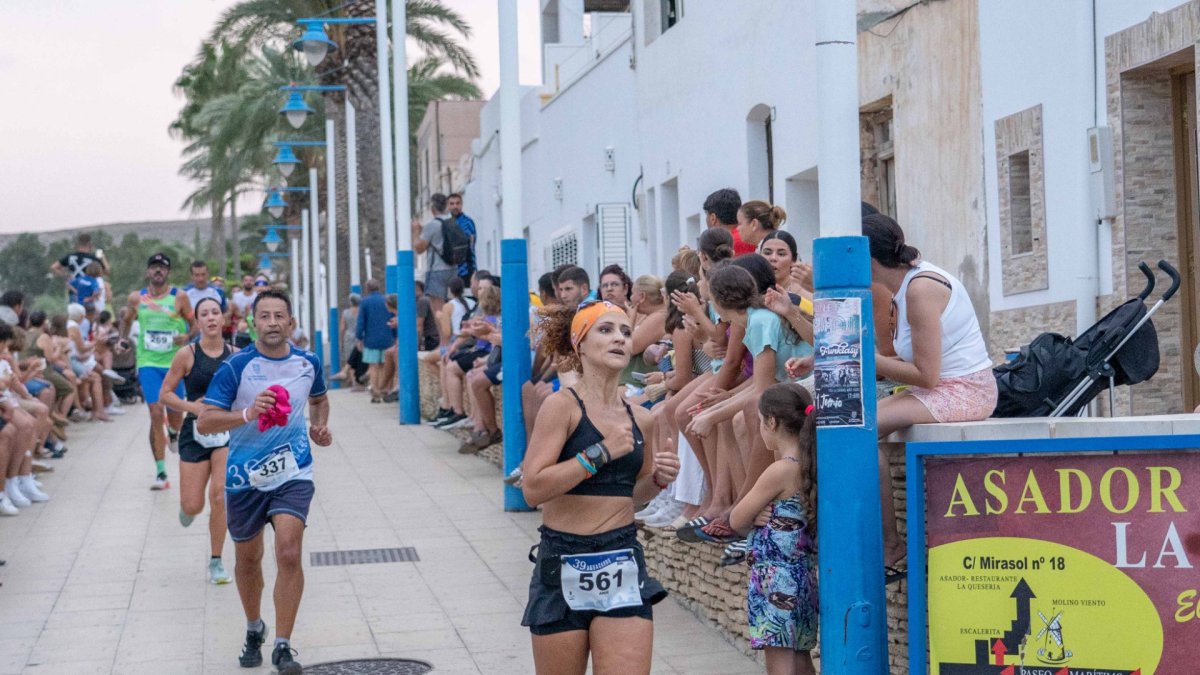 Uno de los momentos durante la última prueba.