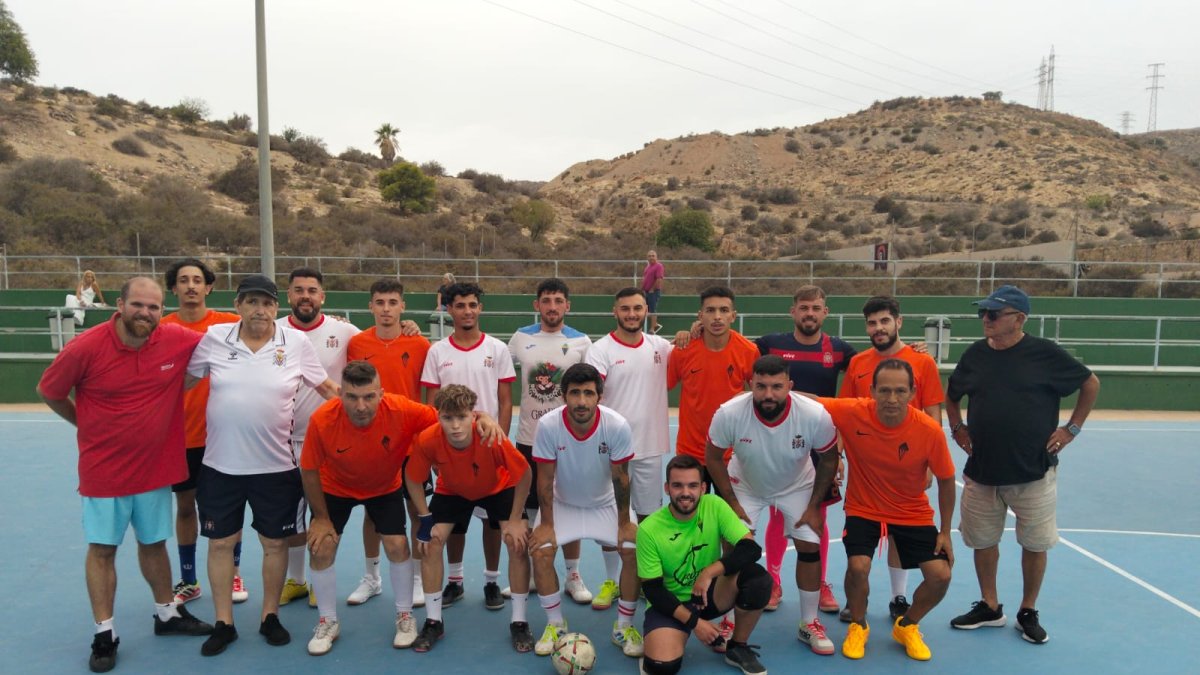 Unión de los dos equipos participantes.