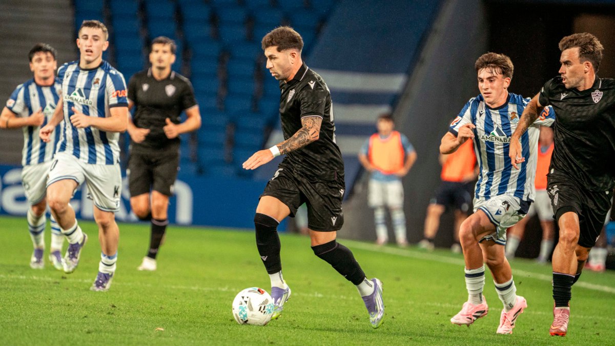 Adri Embarba y André Horta cambiaron radicalmente un partido que iba camino de la derrota rojiblanca.