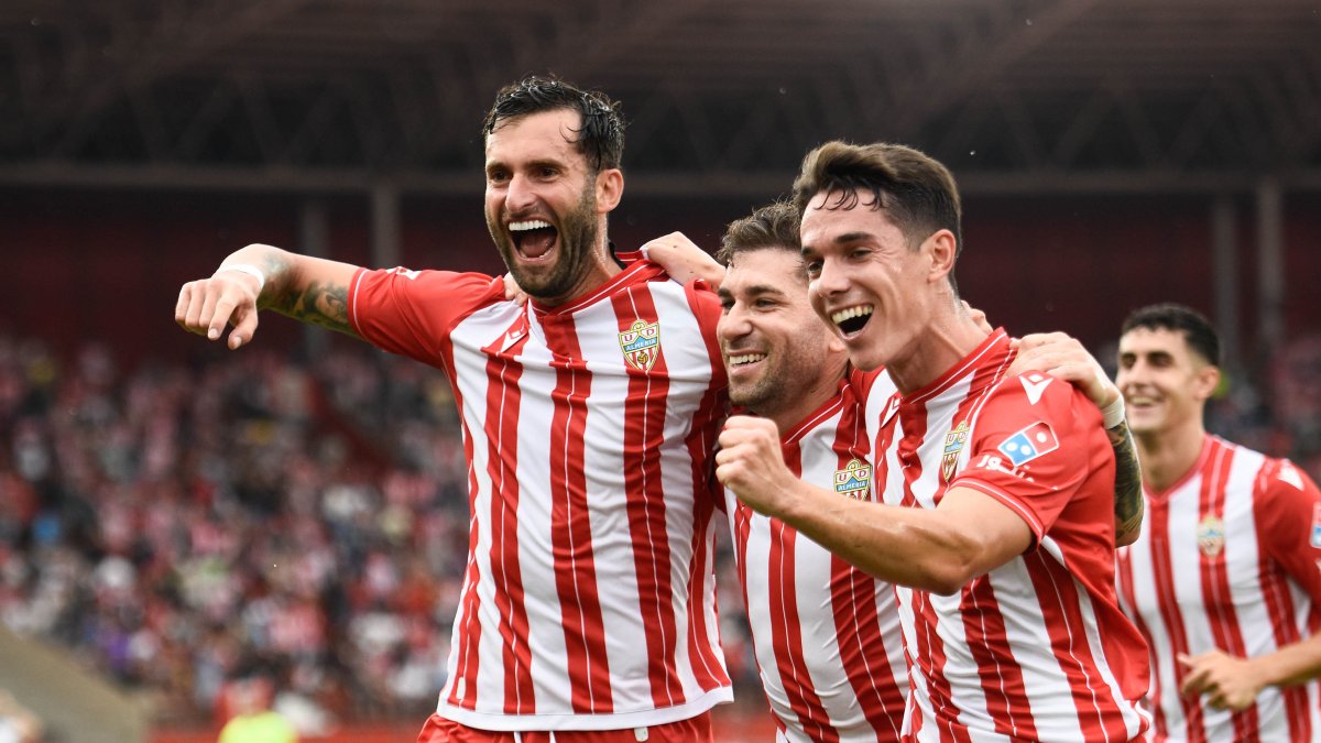 El Almería está sano de cara a gol y su juego no es para preocupar.