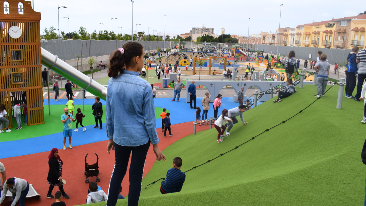 El parque de la infancia de Vícar donde se celebrará la jornada.