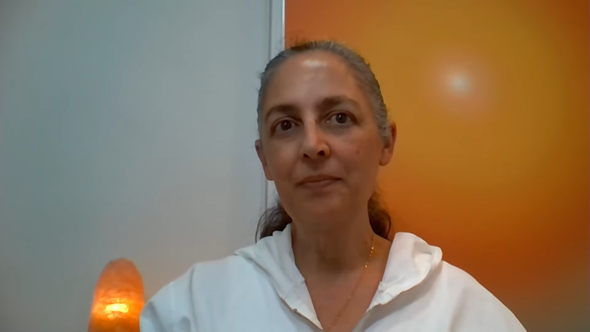 Marta Matarín, representante de la asociación Brahma Kumaris.