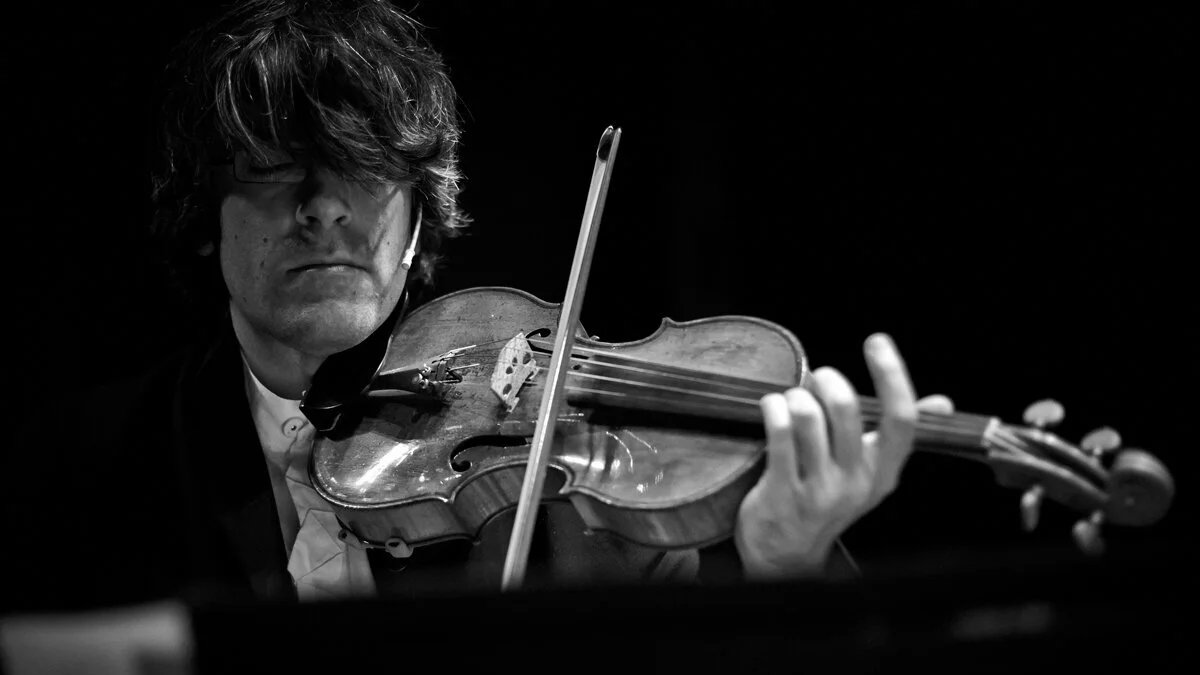 El violinista Pablo Suárez Calero.