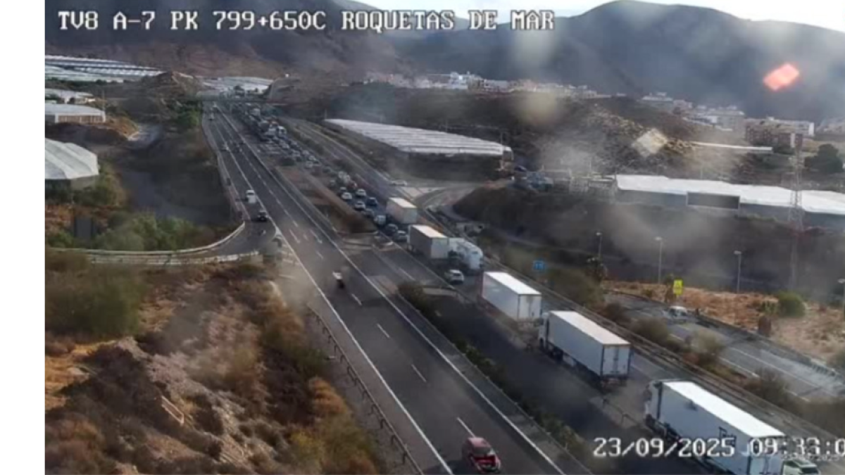 Importantes retenciones en la A-7