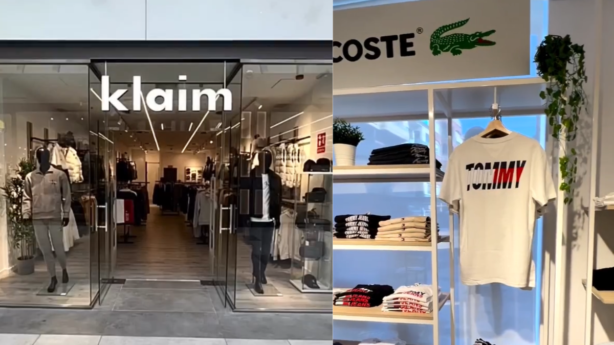 Imágenes de otra de las tiendas de Klaim.