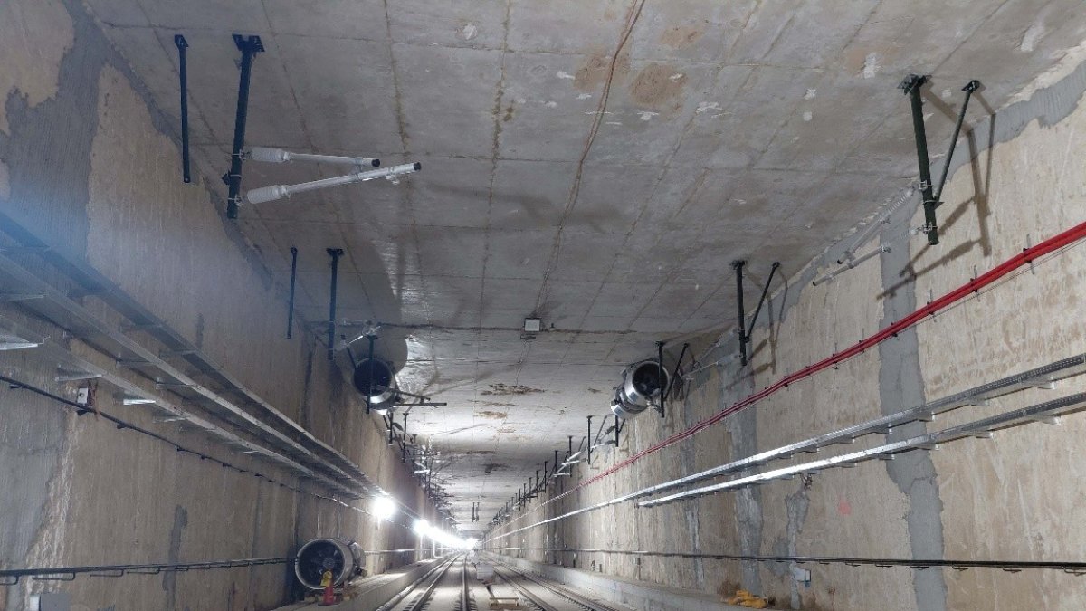 Así está el soterramiento en Murcia.