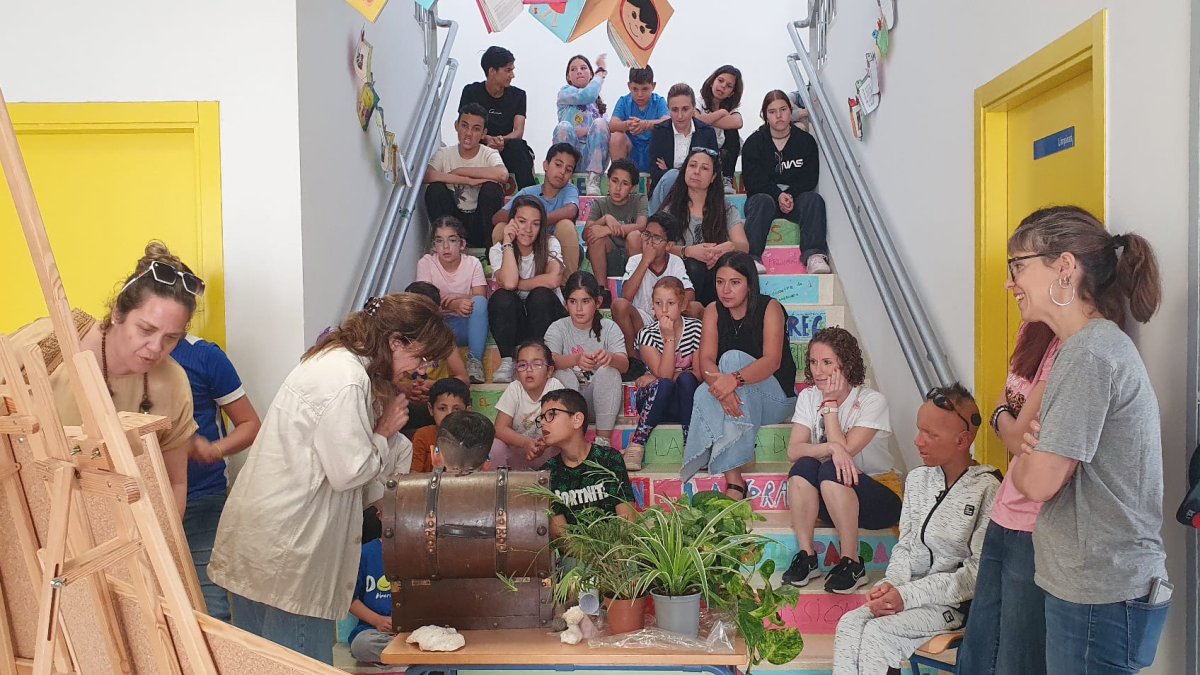 Una de las actividades del Colegio Rosa Relaño, en Almería