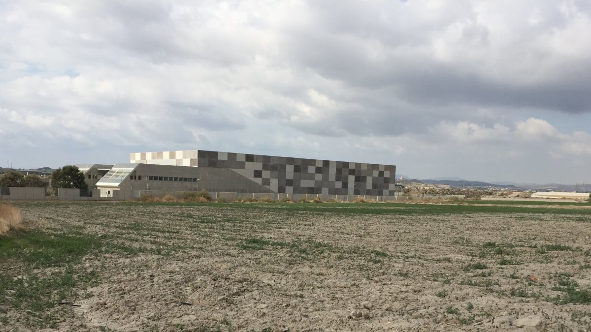 Desaladora del Almanzora, entre Palomares y Villaricos.