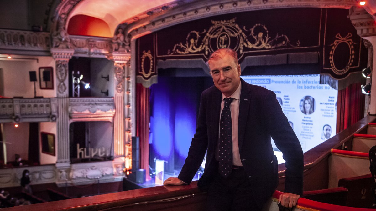 El doctor Francisco Giménez Sánchez en las jornadas anteriores