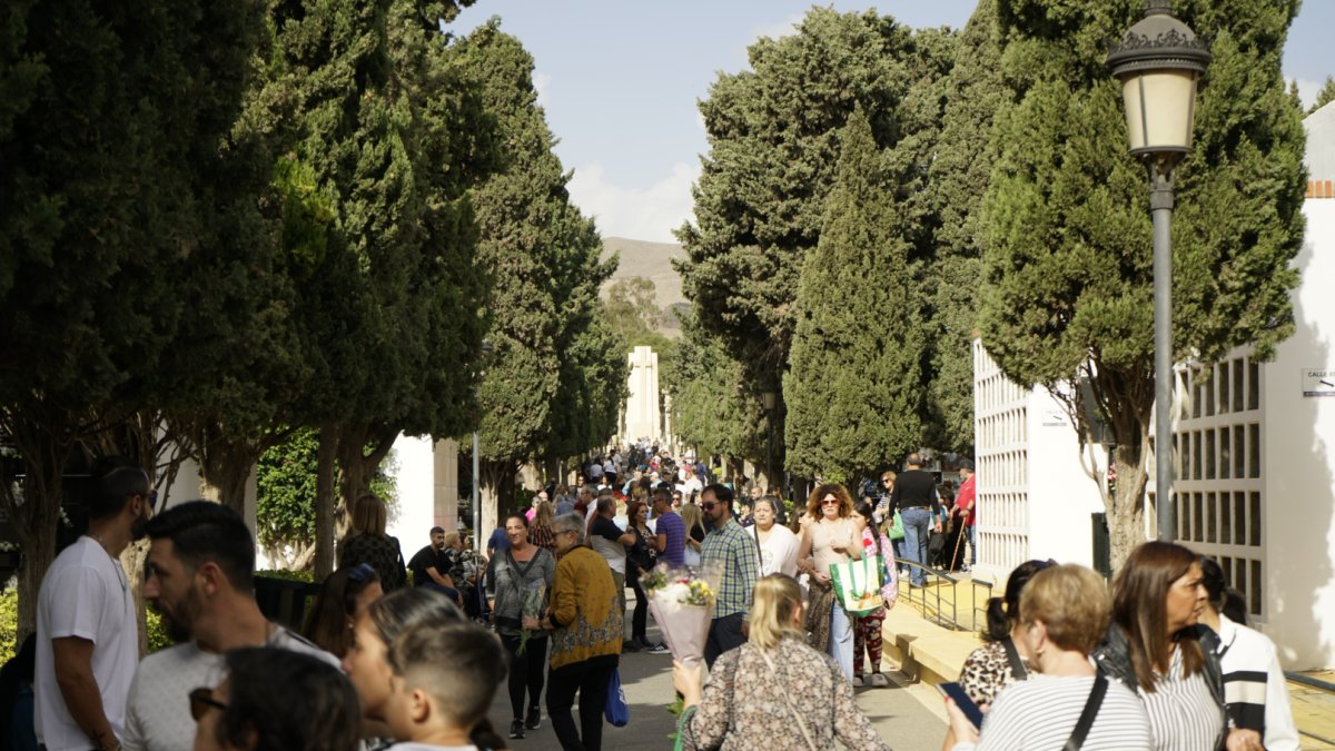 Interior del cementerio de San José en la capital
