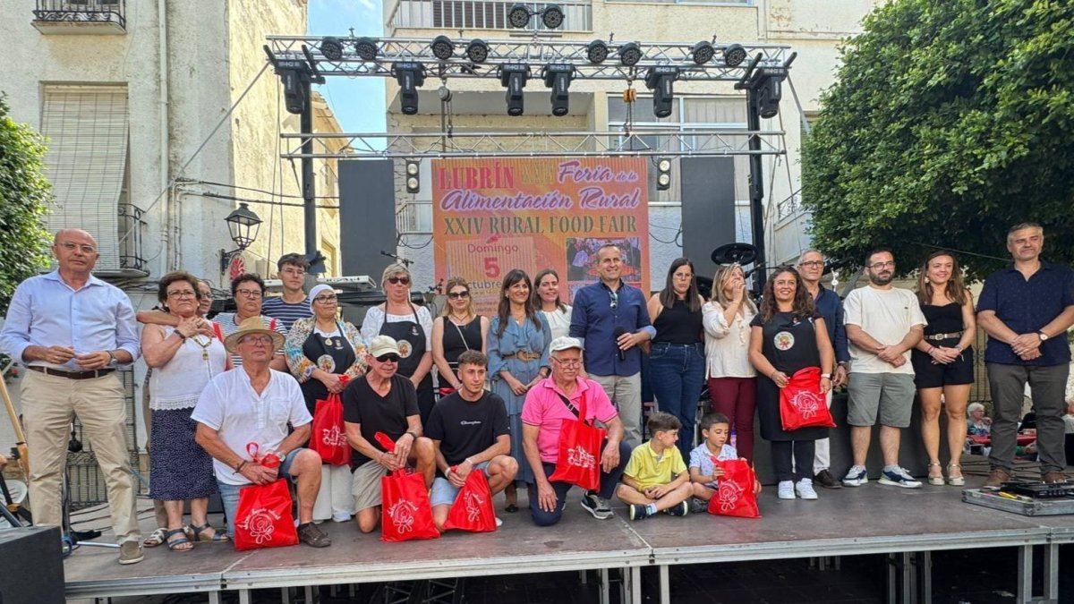 Archivo de una de las Ferias de Alimentación Rural en Lubrín