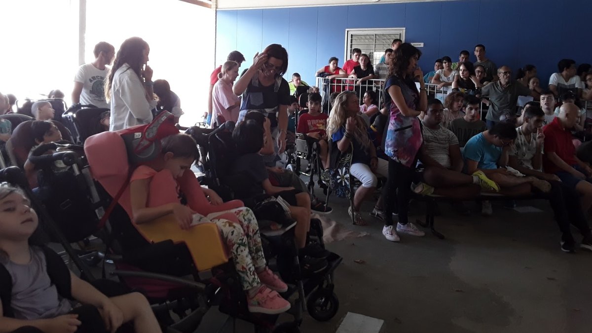 Alumnos del Centro de Educación Especial Princesa Sofía