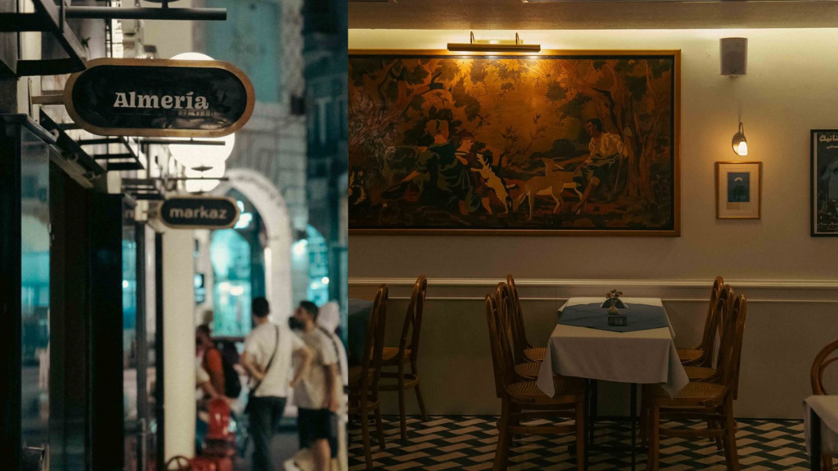 Restaurante Almería en El Cairo (Egipto).