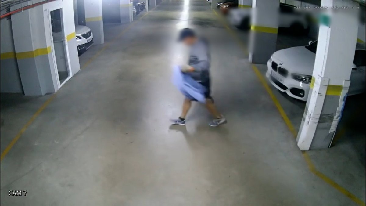 Imagen facilitada por Guardia Civil sobre robos en vehículos.