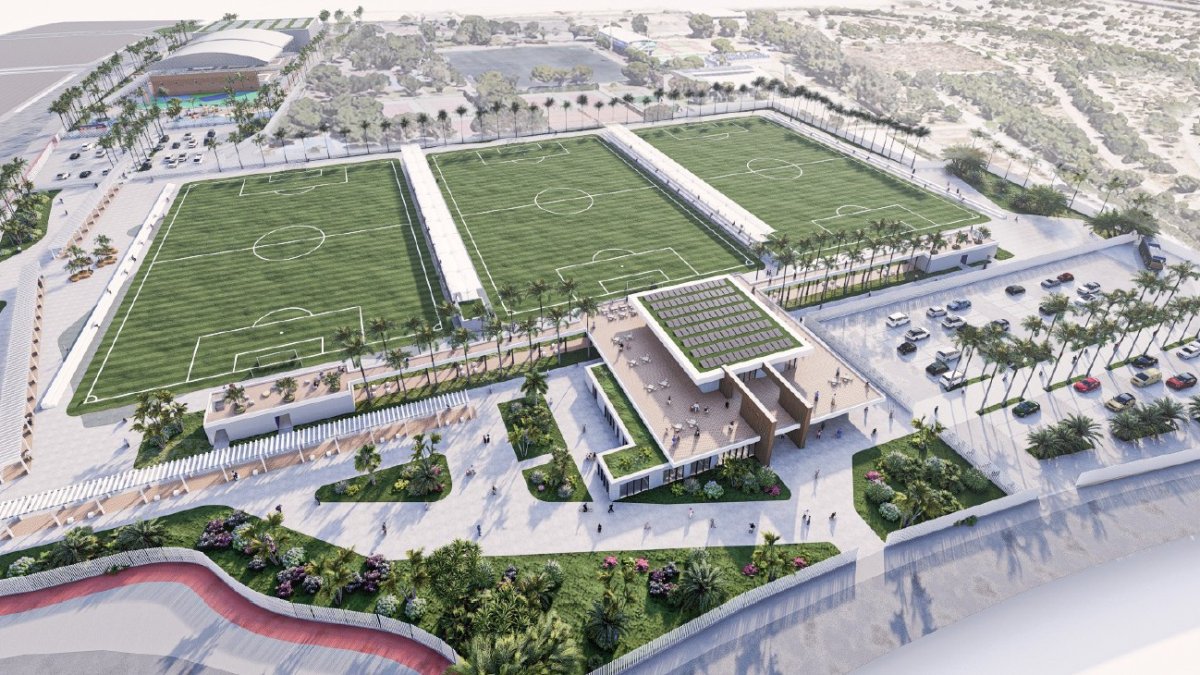 Ciudad del Deporte Ambrosio Sánchez en la Vega de Acá.