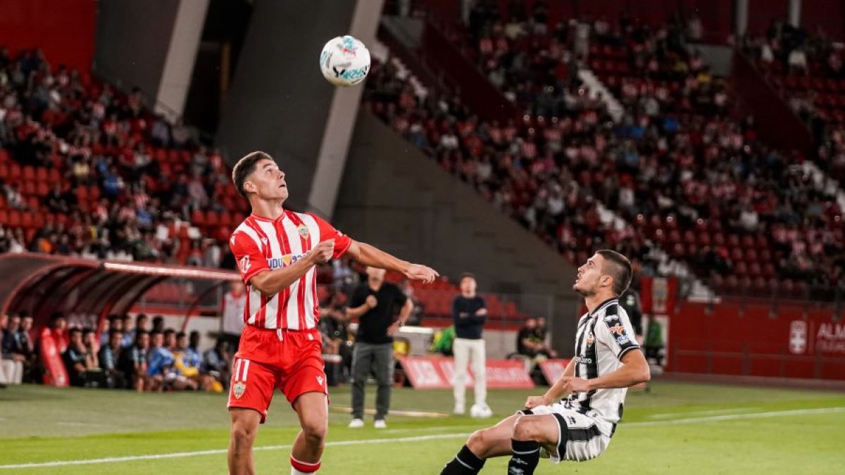 Jugada del Almería-Castellón.